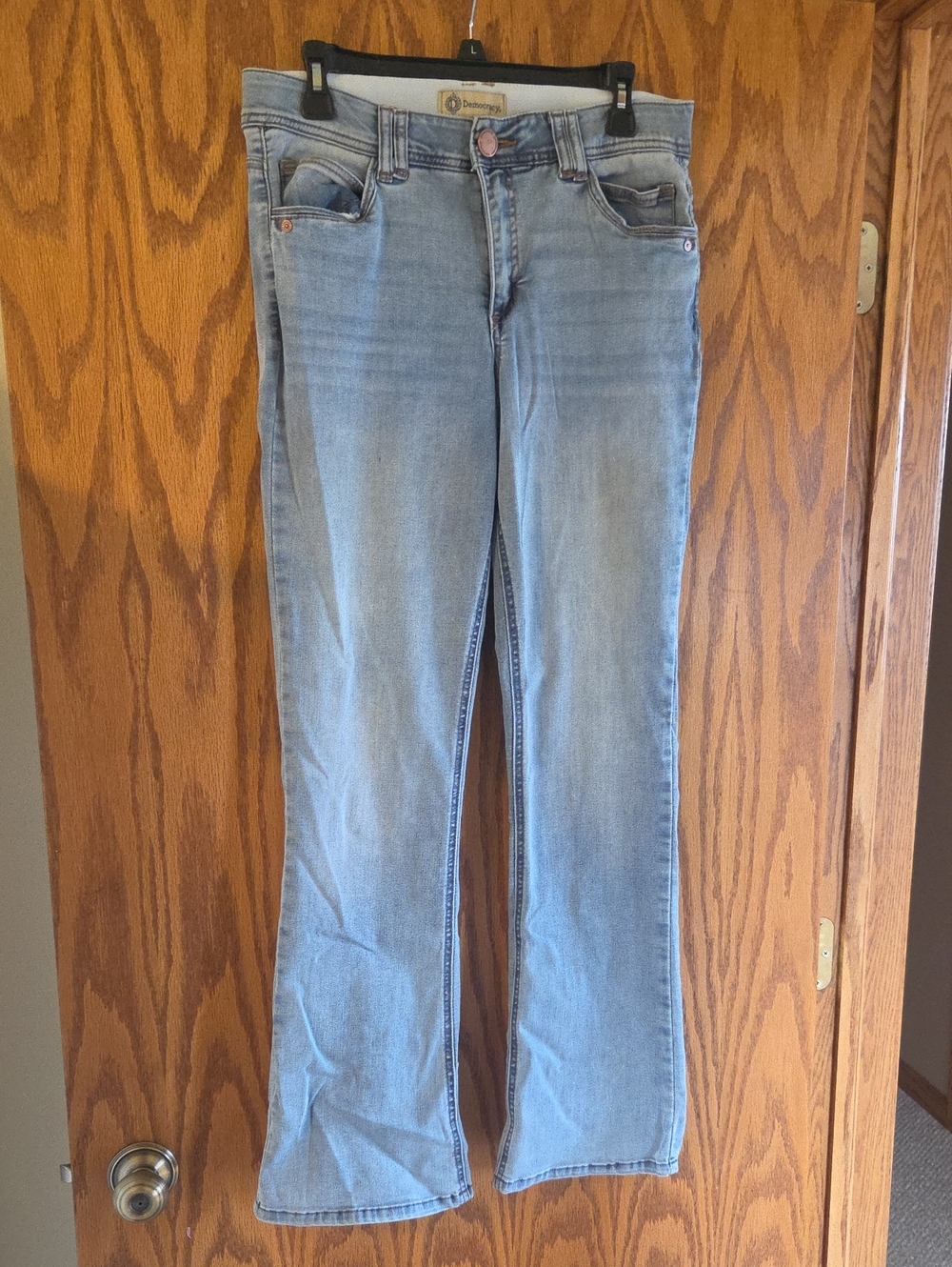 Democracy Light Blue Flared Jeans
